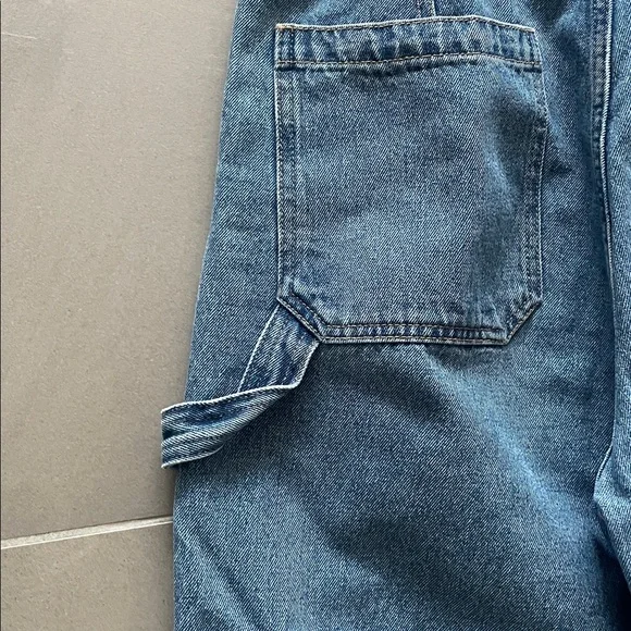 H&M  Cargo high waist wide leg jeans - Picture 13 of 16